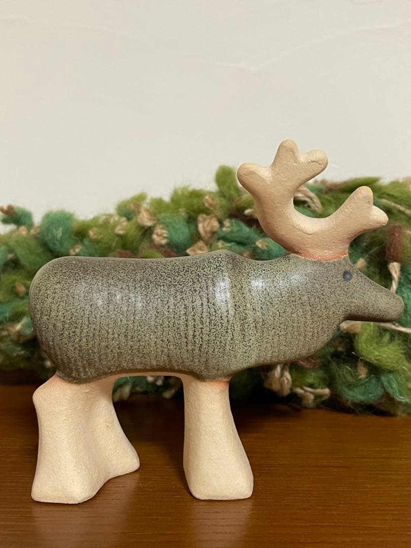 リサラーソン　トナカイ　ミニスカンセン　　グスタフスベリ　北欧雑貨　クリスマス