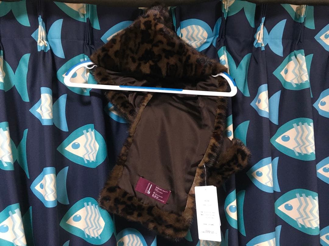 ももちゃん専用❗️ミンク❗️レオパード柄❗️マフラー❗️新品未使用更に値下実行‼️