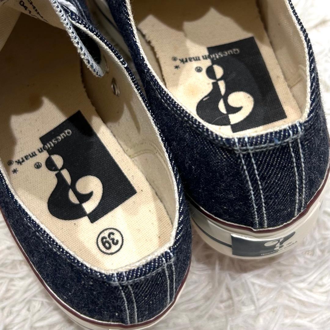 タグ付✨Question mark 厚底スニーカー 90's レア デニム 平成