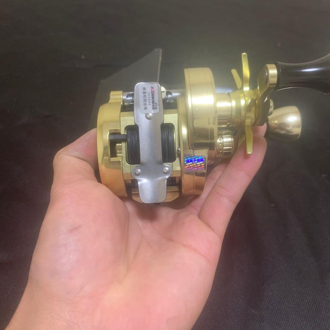 KORKMAS K300 ベイトリール ゴールド