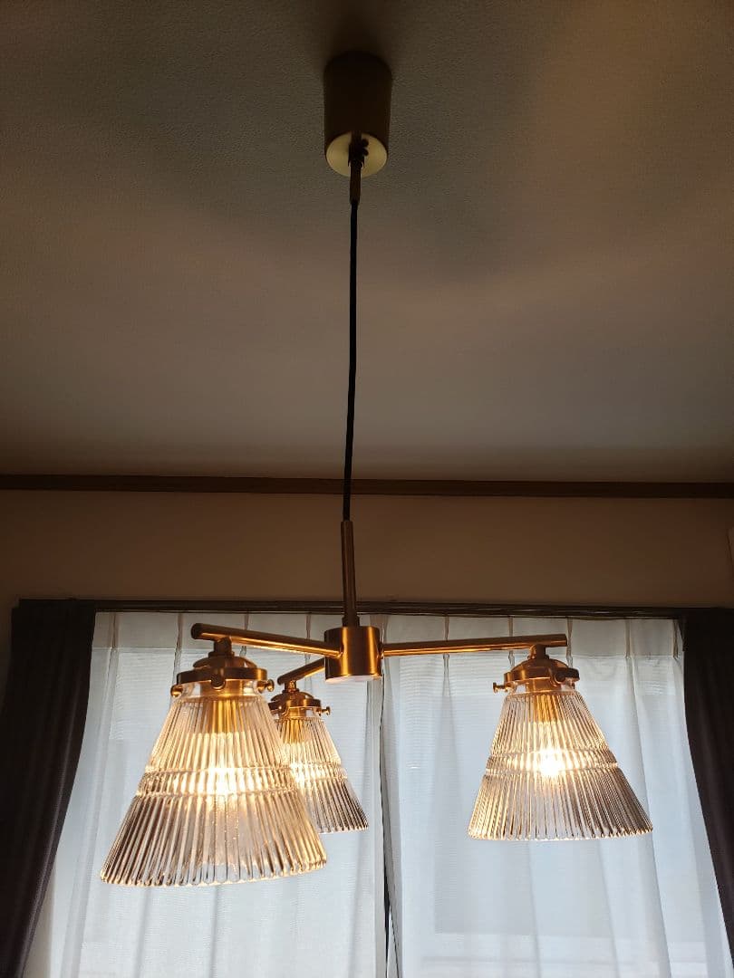 最終値下げ※インターフォルム※3灯ペンダントライト