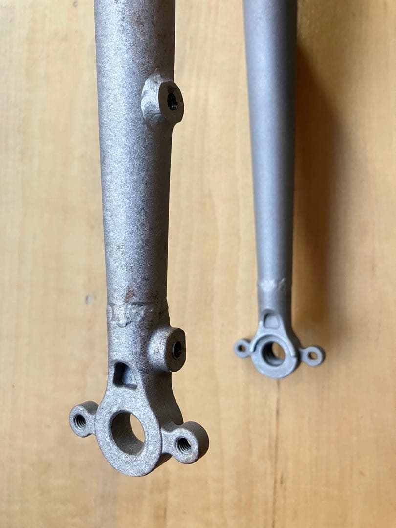 セグメントフォーク クロモリ