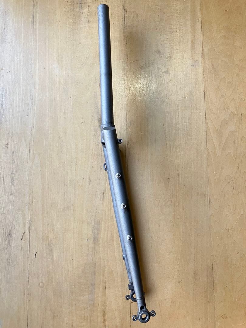 セグメントフォーク クロモリ