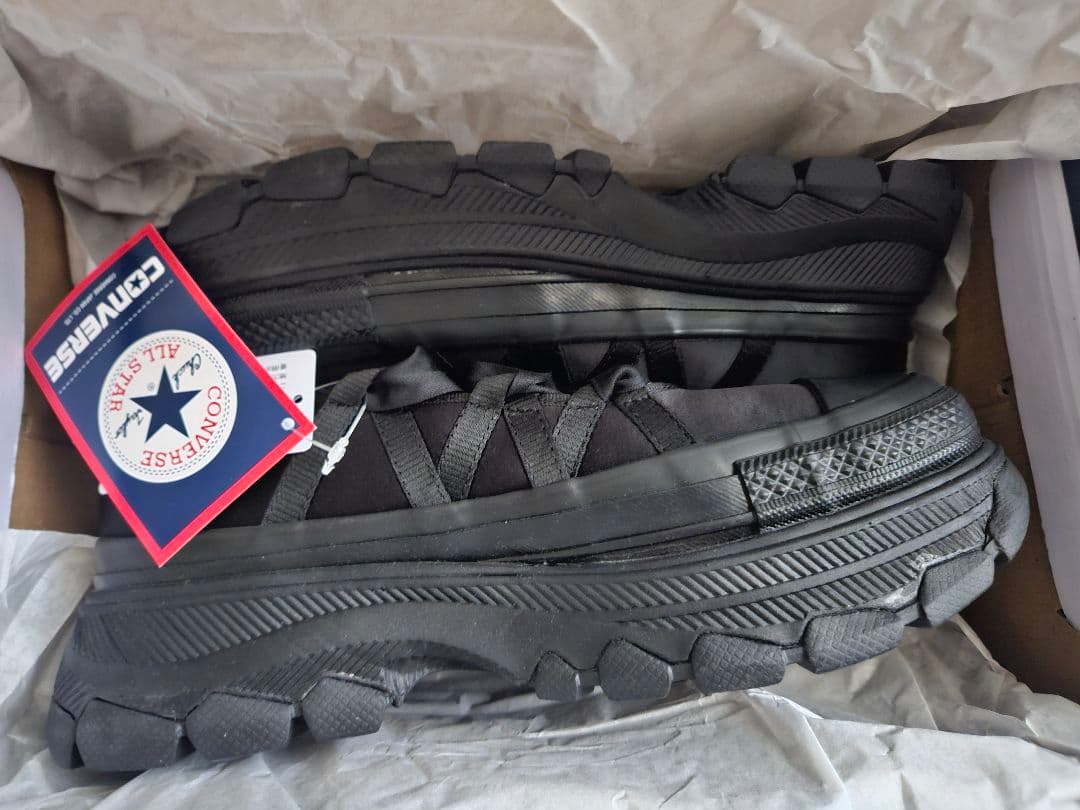 新品 24.5cm コンバース　ALL STAR TREKWAVE BL OX