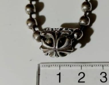 【BWL】フィッシュフック・ボールチェーンネックレス＆カーディガンのセット