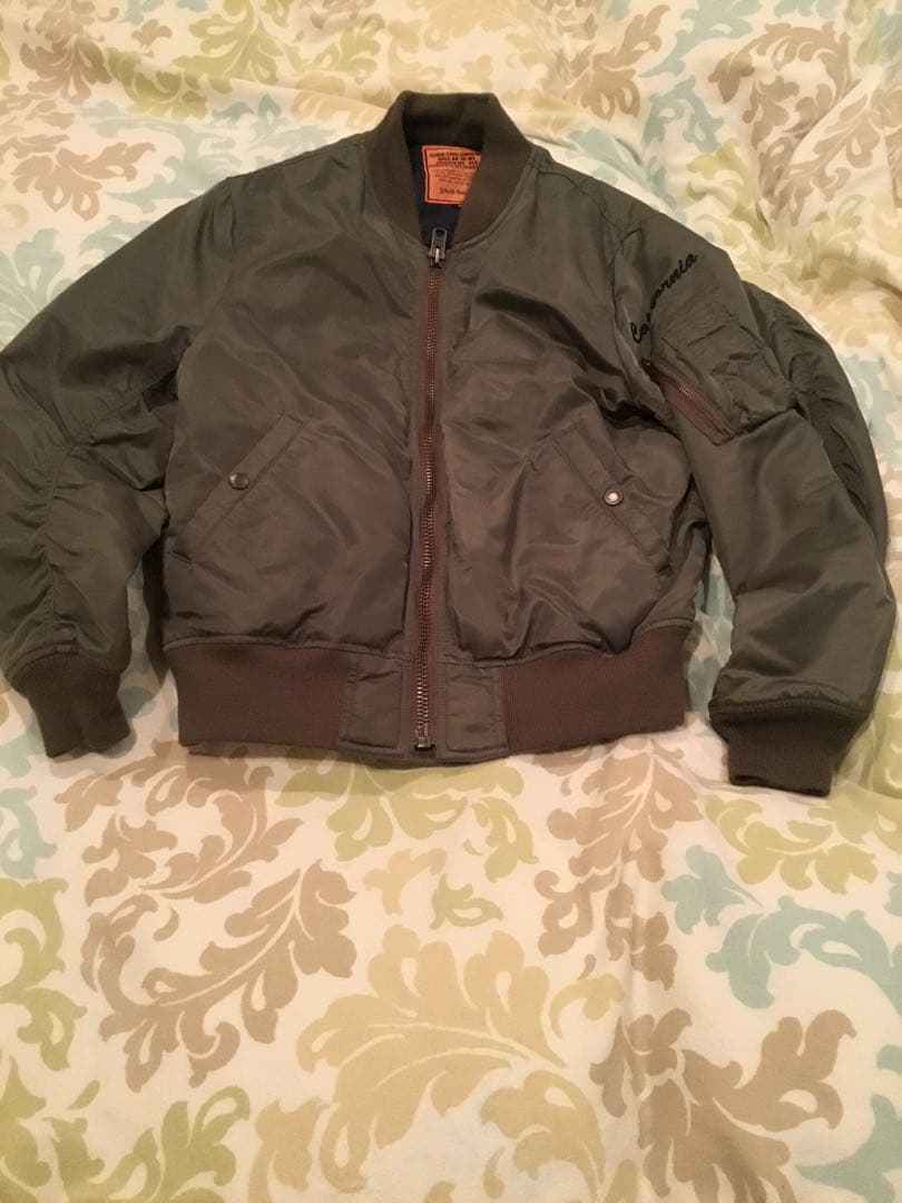 ⭐︎美品⭐︎ロンハーマン　別注　Schott MA−1 Mサイズ　オリーブ