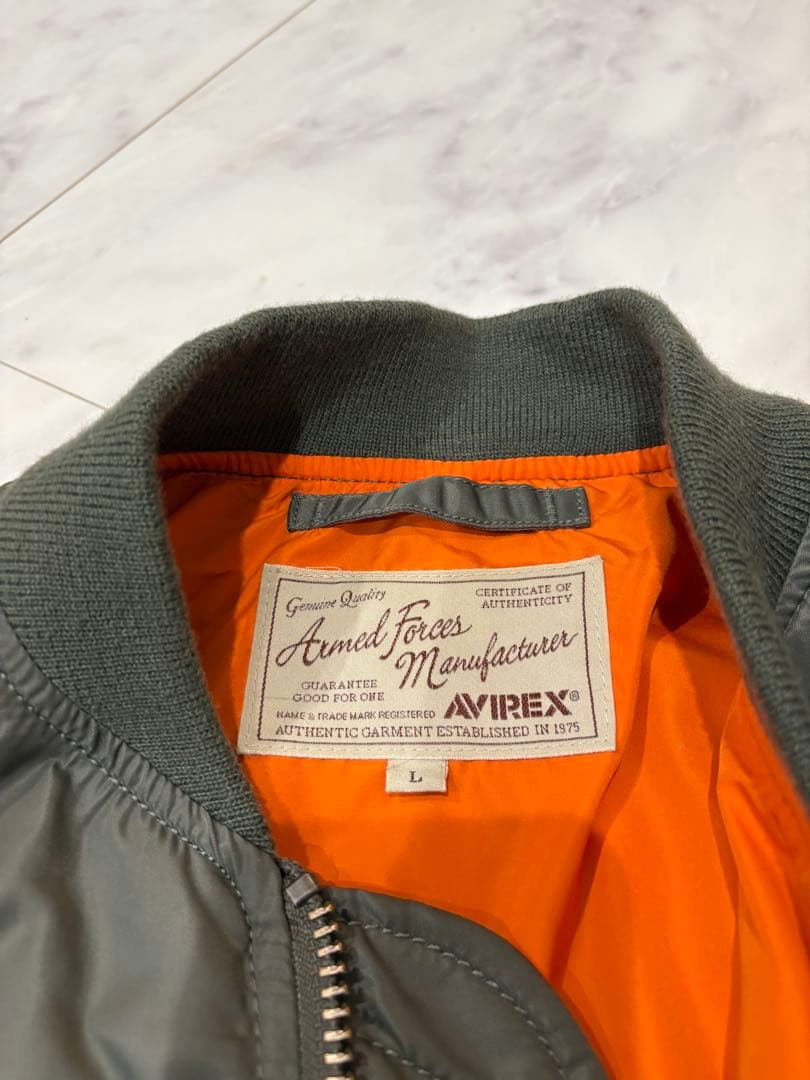 超美品 AVIREX 452nd U.S. Air Force MA-1