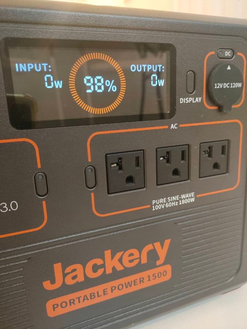 Jackery ポータブル電源 1500 PTB152 大容量