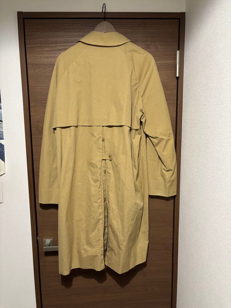 トレンチコート　ベージュ　ヤエカ　YAECA