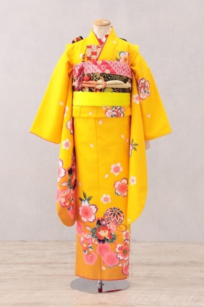 【セール中】7歳七五三セット(黄)
