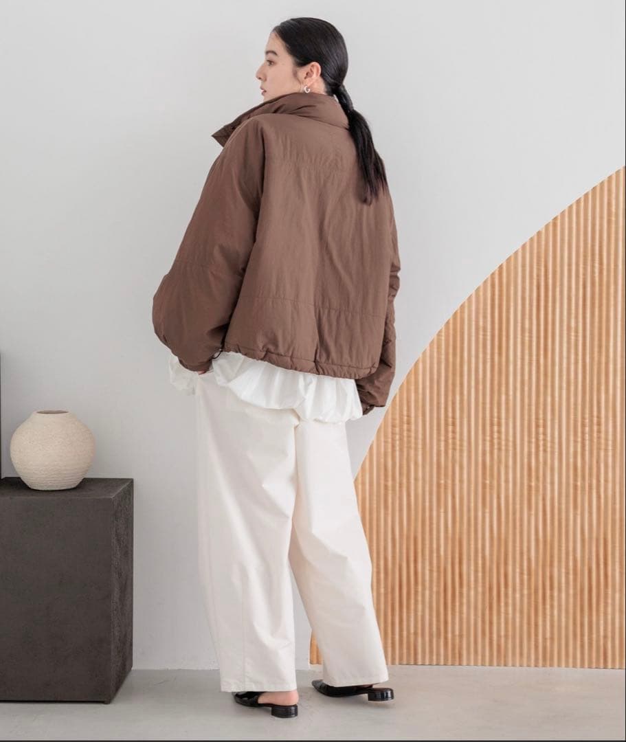 【新品未使用】LOWRYS FARM モンスターショートコート　ブラウン