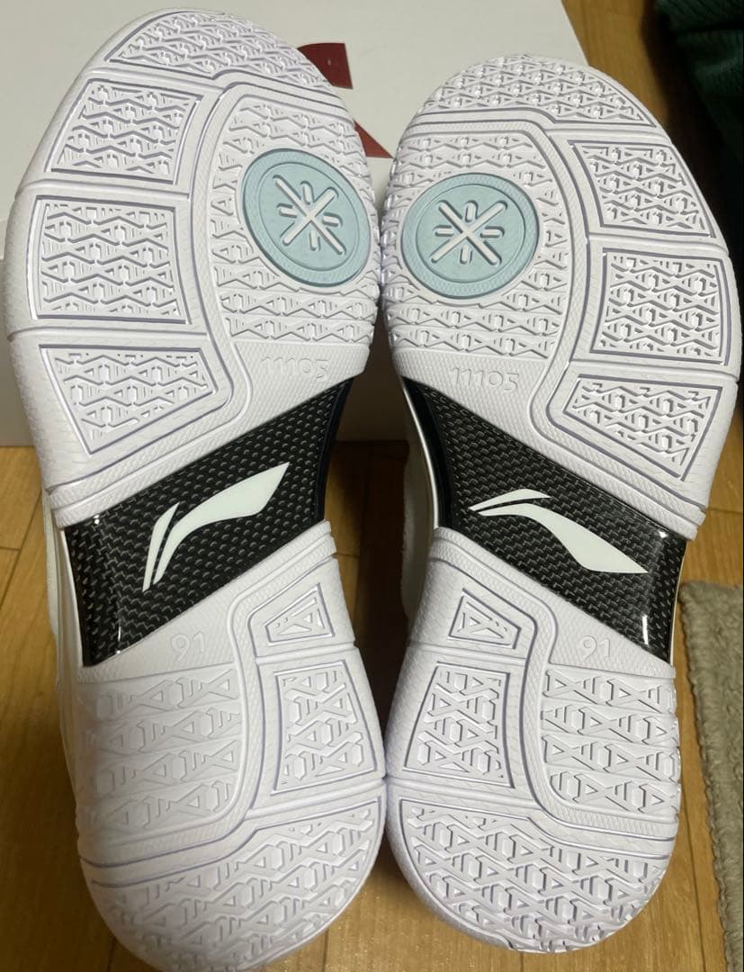 新品LIーNING WOW 1 リーニン　Dloグレー　US9.5