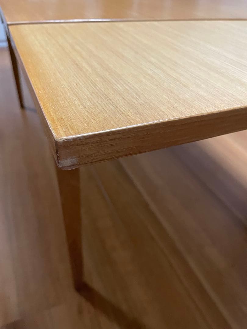 無印良品　木製 伸縮可能 ダイニングテーブル