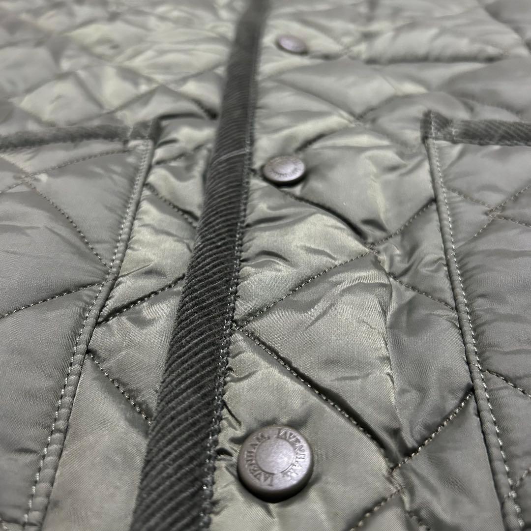 新品未使用✨現行 ラベンハム キルティング ベスト ナイロン カーキ 38