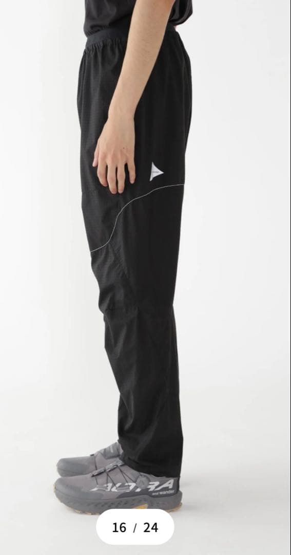 and wander breathrip light pants アンドワンダー