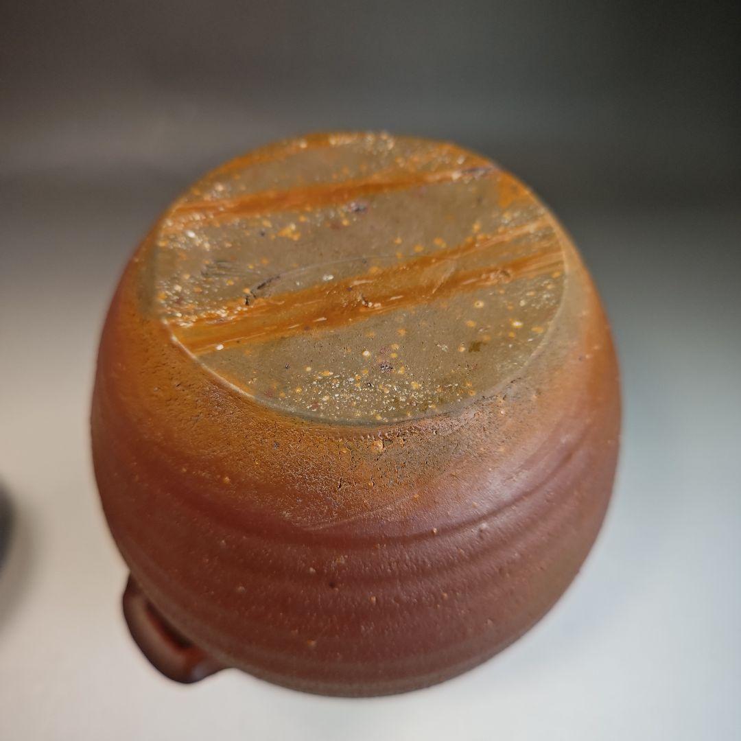 イ412 水指『備前焼　大平誠之助　水指　共箱』茶道具