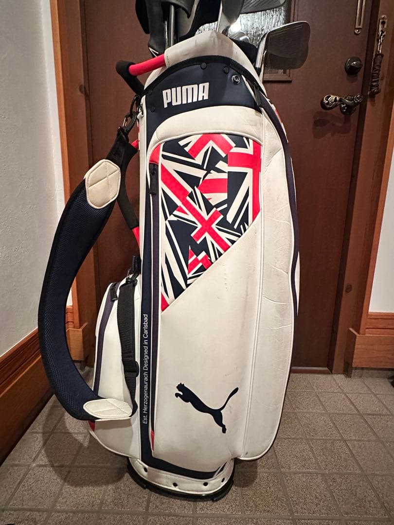 PUMA ゴルフバッグ ユニオンジャックデザイン