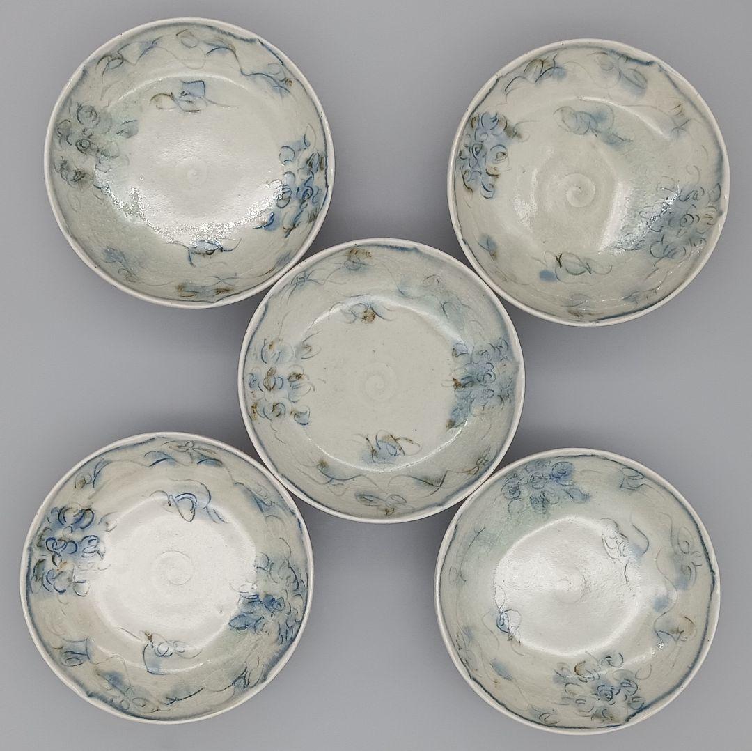 イムサエム 高台皿 五客揃 器 安南手 現代作家