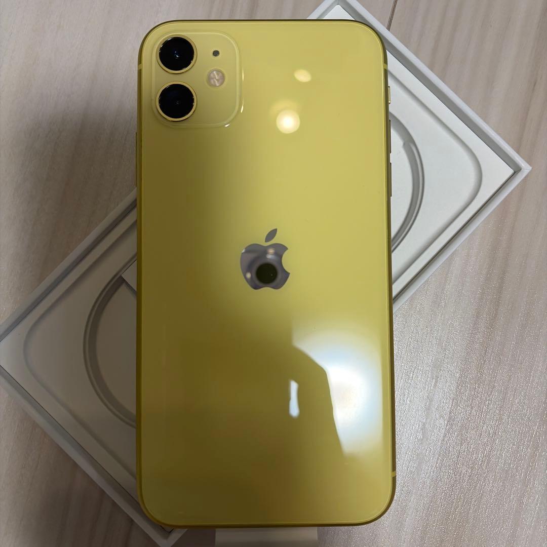 Apple iPhone 11 本体 イエロー 箱無し