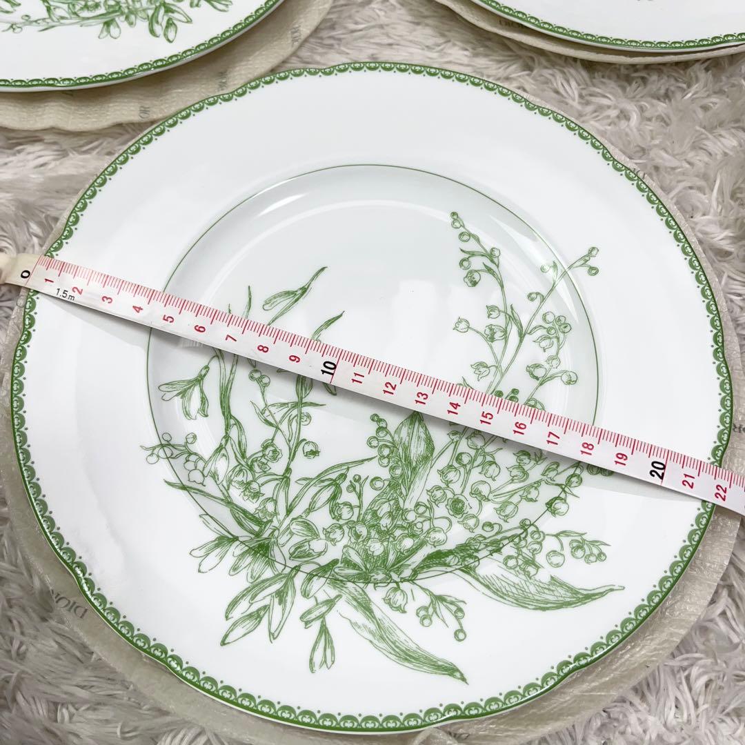 Dior リリーオブザヴァレー 21cmプレート 6枚セット　バラ売り可能！