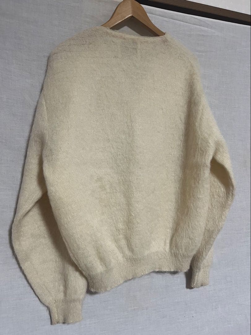 い*ん様 60sアロウ モヘアカーディガン　モヘア　50% シャギー ヴィンテー