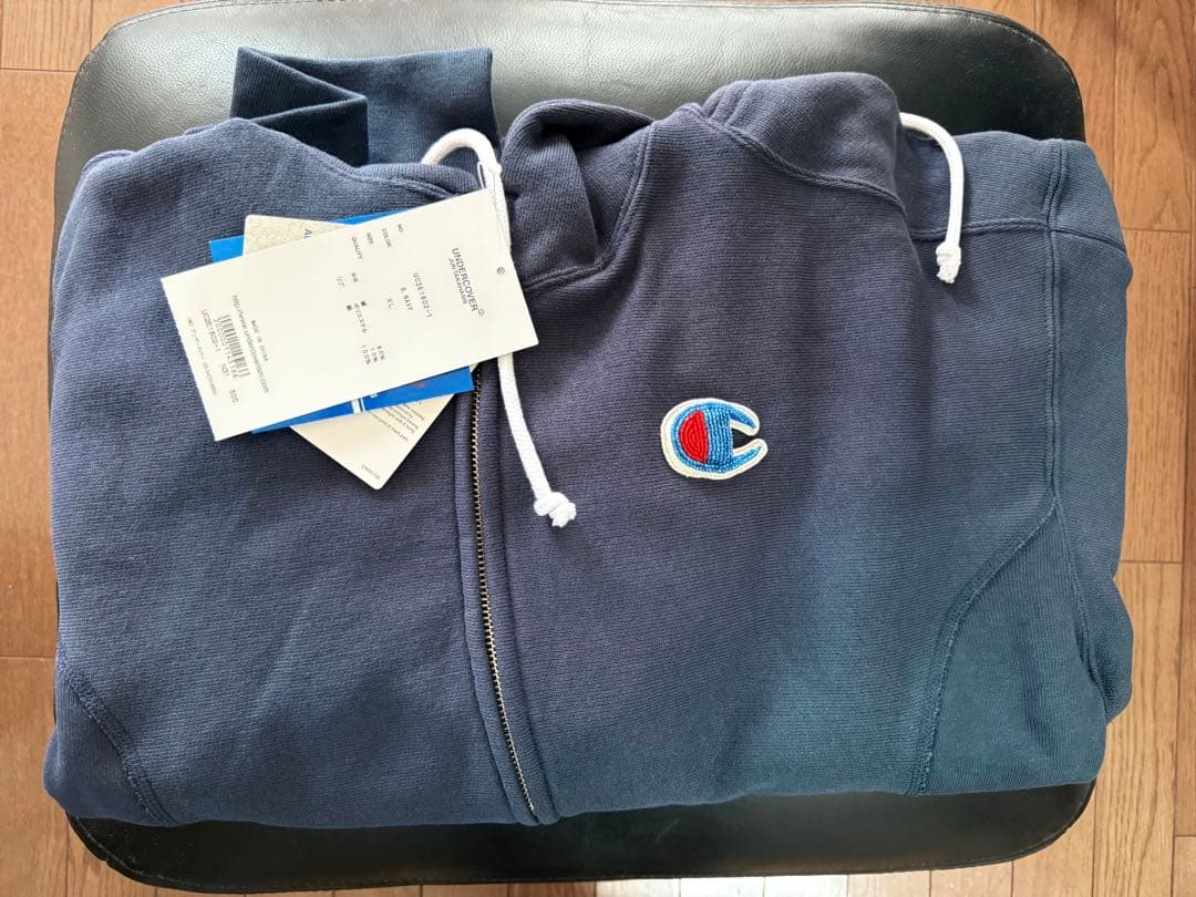 Champion x UNDERCOVER パーカー NAVY XL