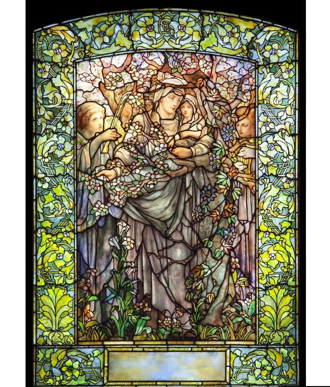 アーリントンストリート教会 ヴィンテージステンドグラス ルイス・C・ティファニー