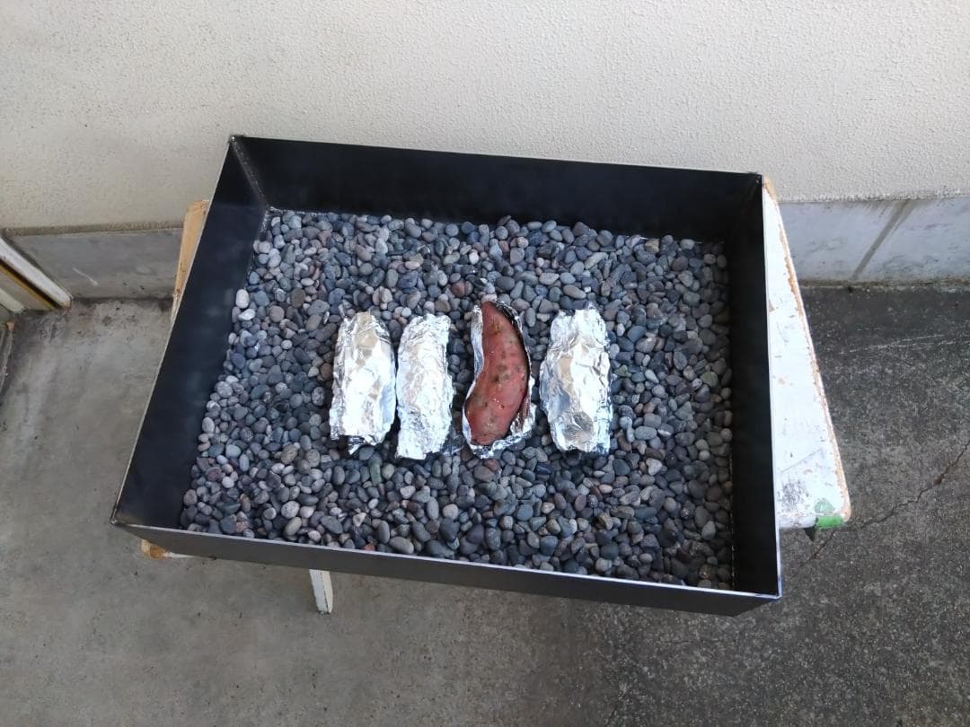 やきいも　鉄板釜　石焼き芋焼けます　さつまいも　独立開業　プロパンガス　グリドル