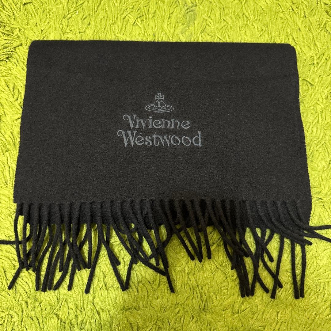 Vivienne Westwood マフラー　ブラック
