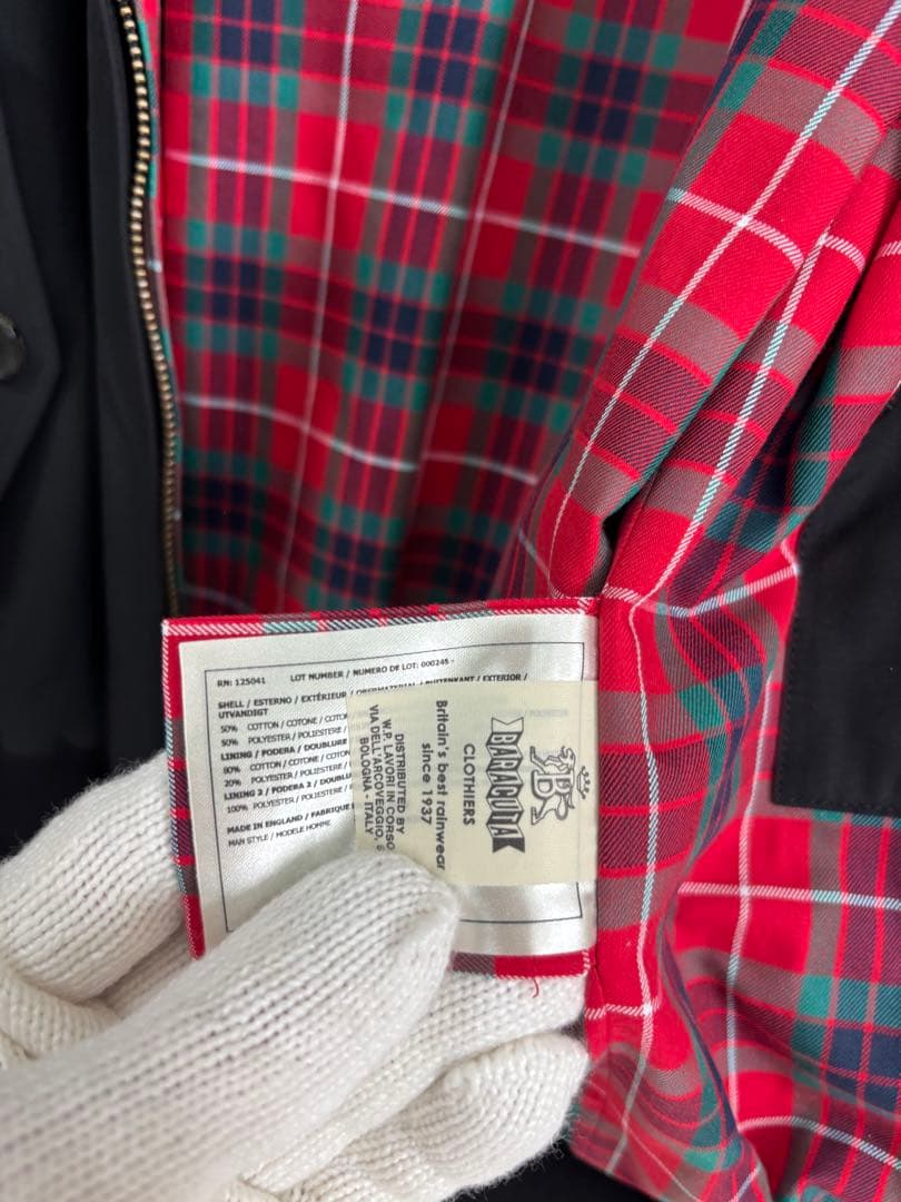 BARACUTA バラクータ　黒　40 英国製　G9