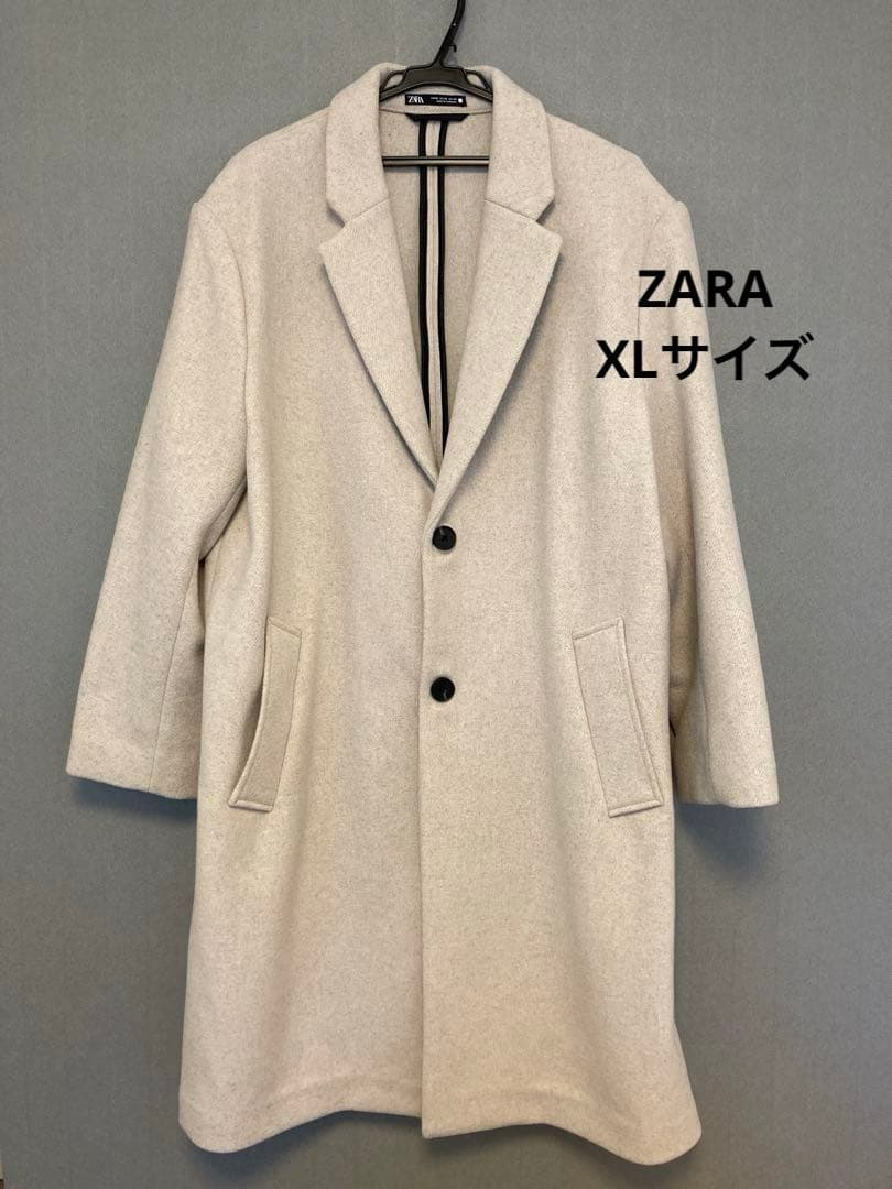 ZARA チェスターコート ロングコート XLサイズ