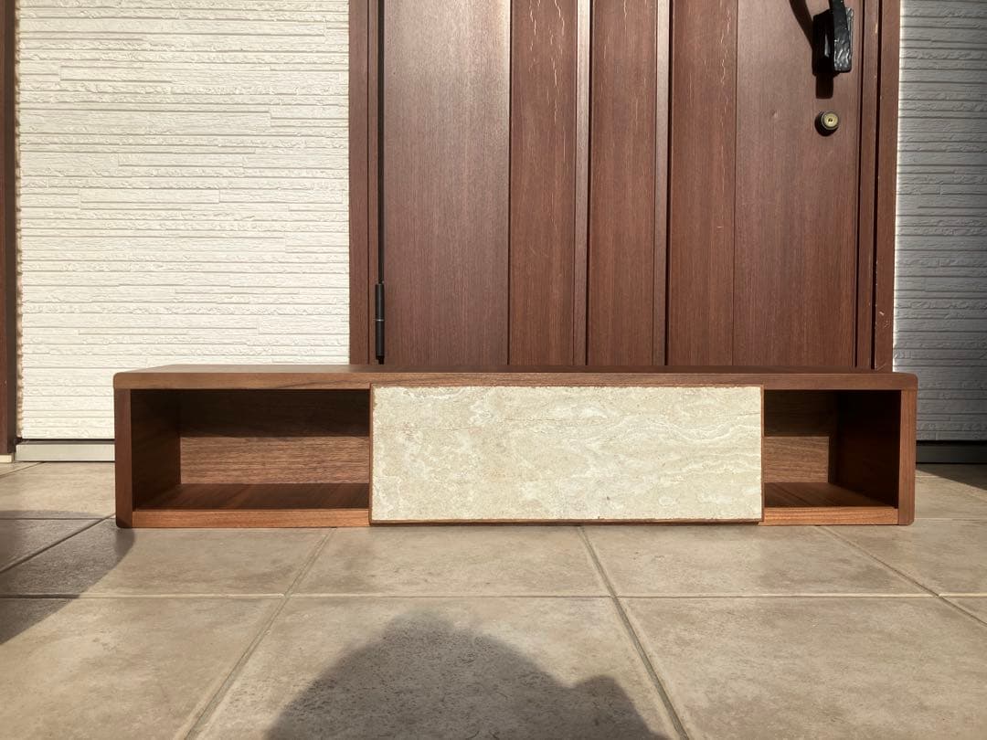 ◉旭川大雪木工 ◉フレイバー100 ウォールナット 飾り棚