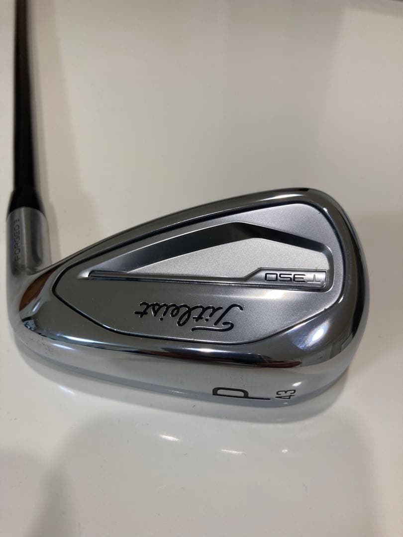 美品　7本セット タイトリスト　T350 アイアンTENSEI RED カーボン