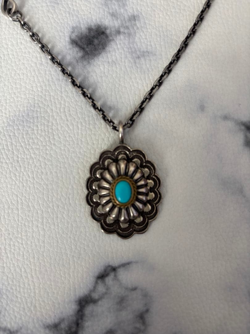 ゴローズ金縄コンチョネックレス