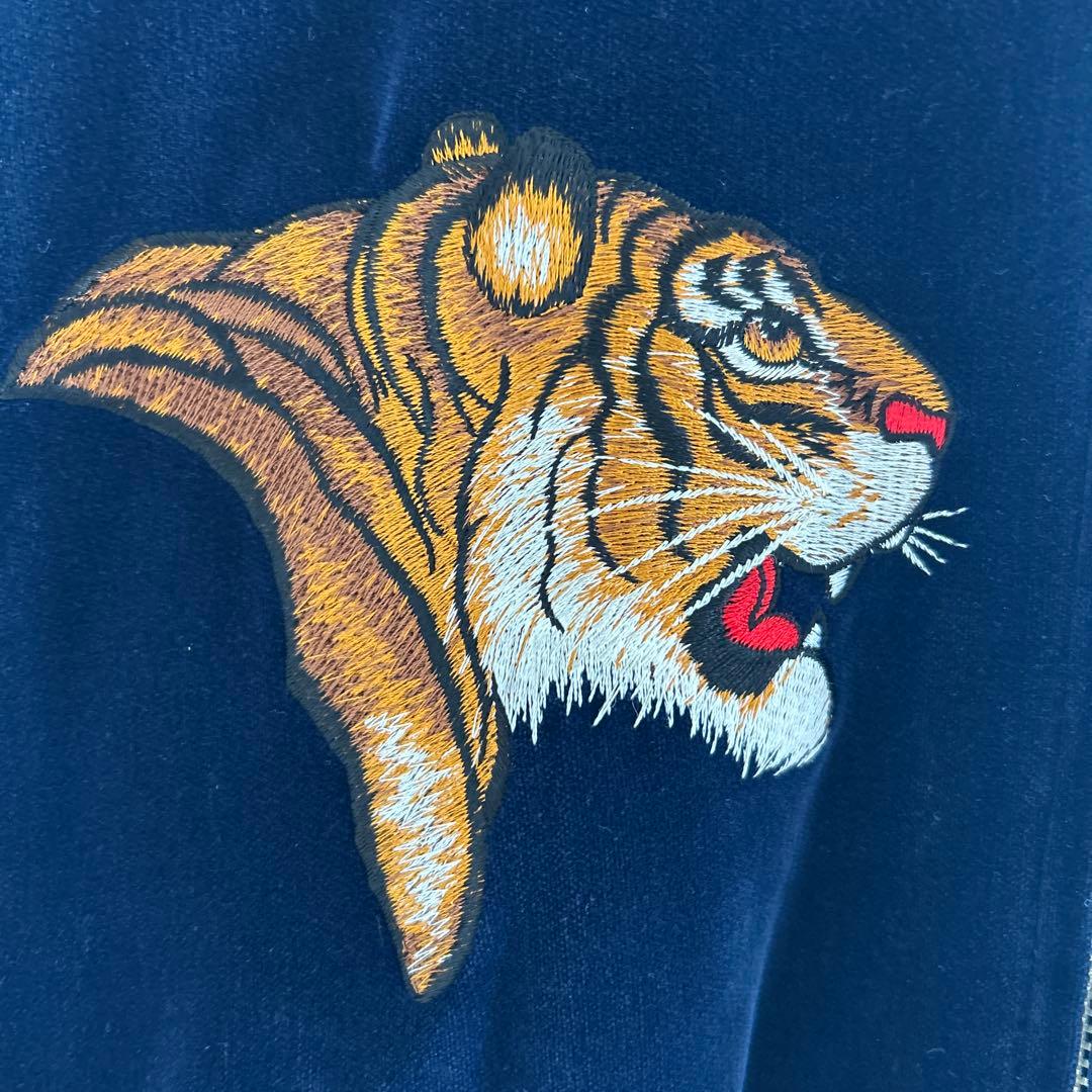 vintage London F.B スカジャン　ネイビー