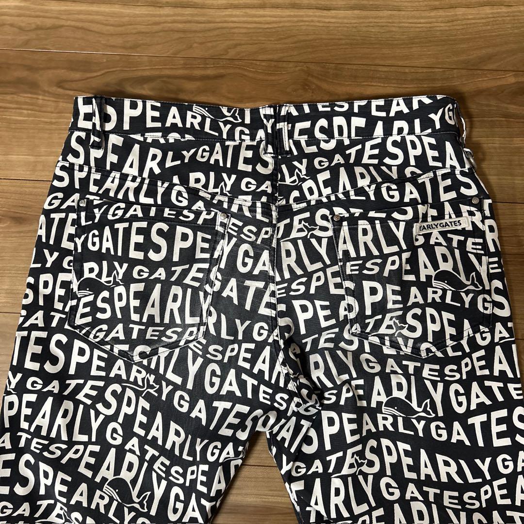 PEARLY GATES サイズ6 ロゴとクジラ