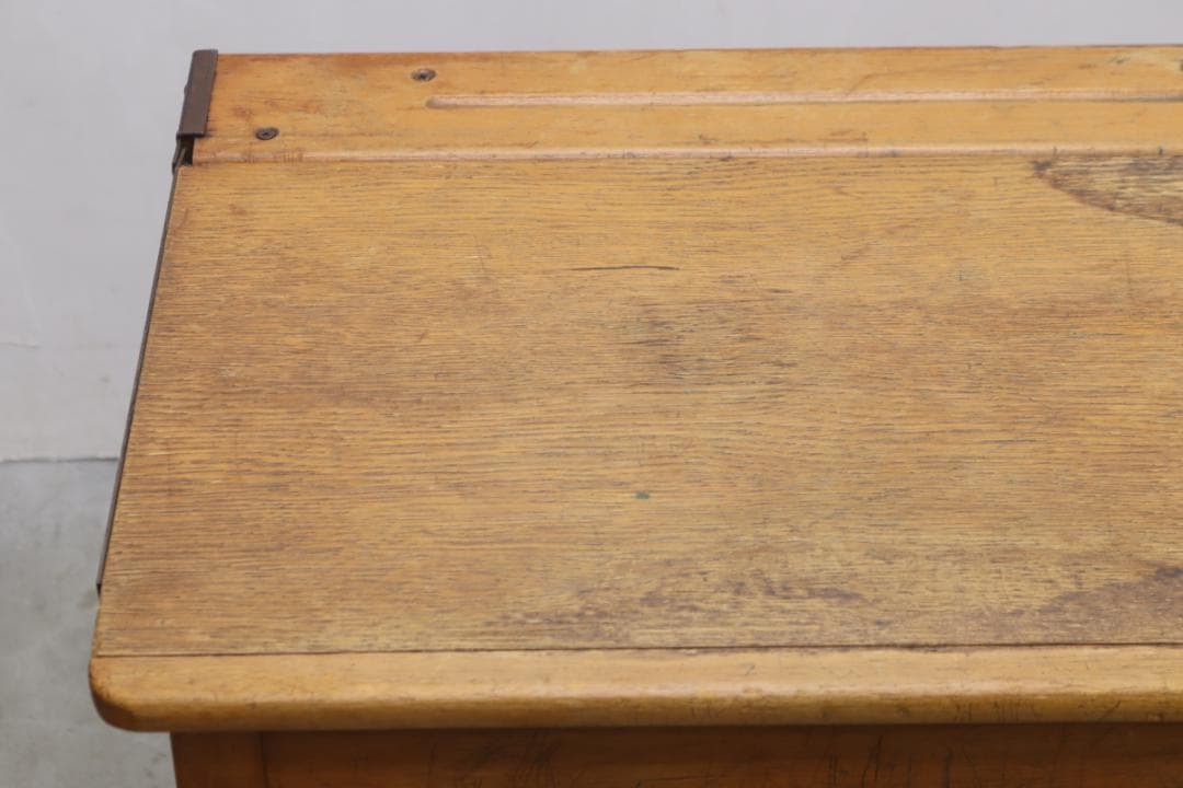 英国 イギリス ヴィンテージ スクールデスク 机 コンソール 作業台 飾り台