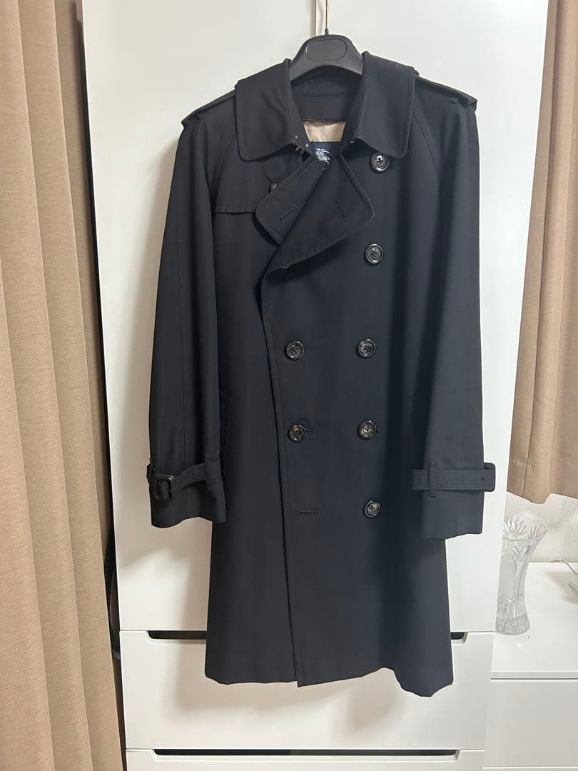 BURBERRY バーバリーロンドン　三陽　ブラック トレンチコート　M