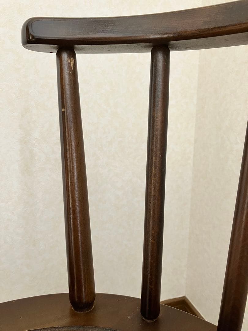 KOIZUMI 小泉産業 レトロ感漂う天然木 アンティーク ウィンザーチェア
