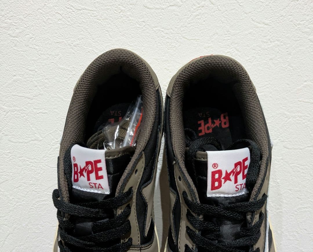 新品 Indigo Studios BAPE × Travis 27cm