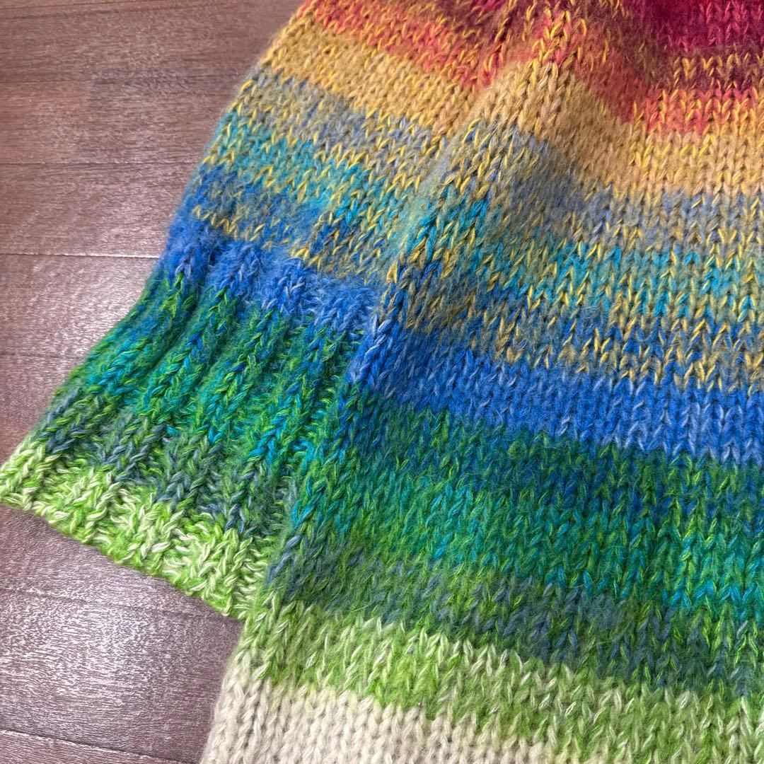 Kansai yamamoto ニット コート　80s 山本寛斎　アーカイブ