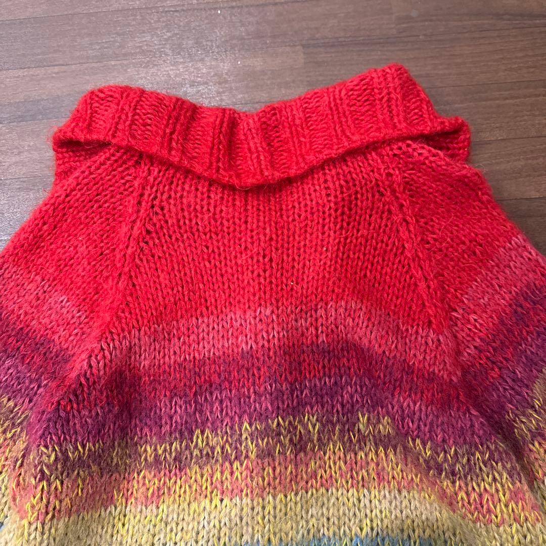 Kansai yamamoto ニット コート　80s 山本寛斎　アーカイブ