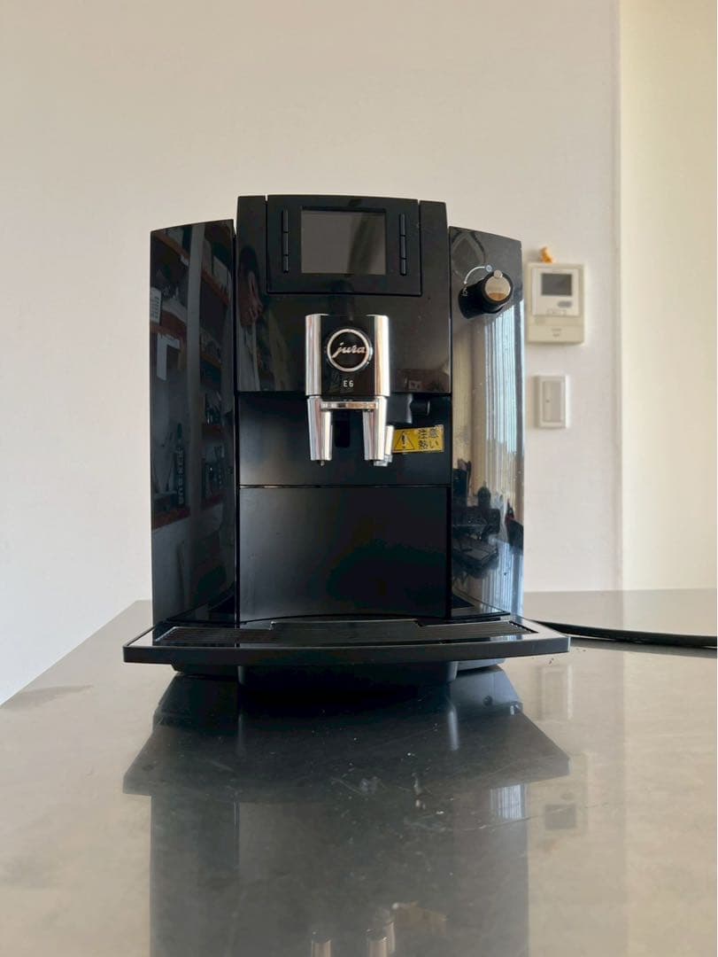 JURA E6 ブラック エスプレッソマシン