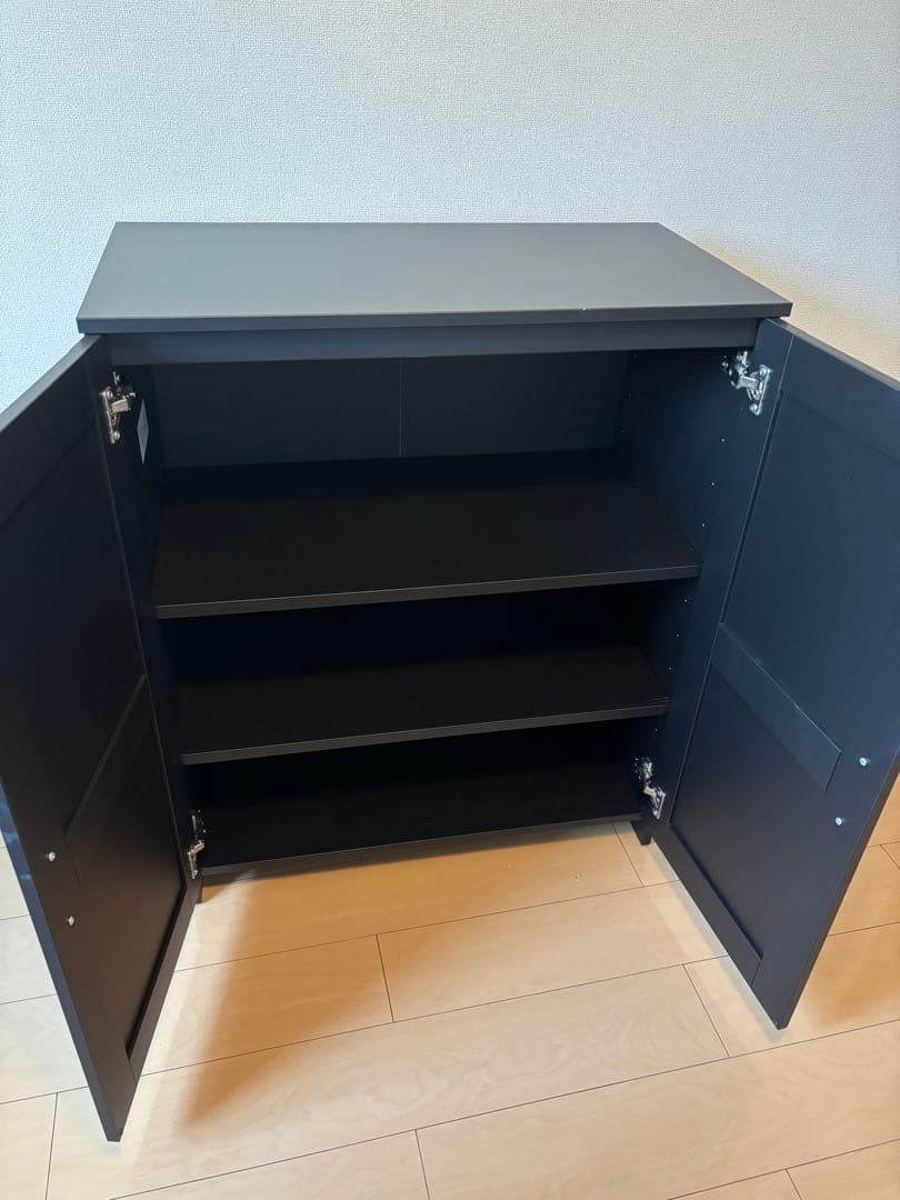 IKEA BRIMNES ブリムネス　キャビネット　黒