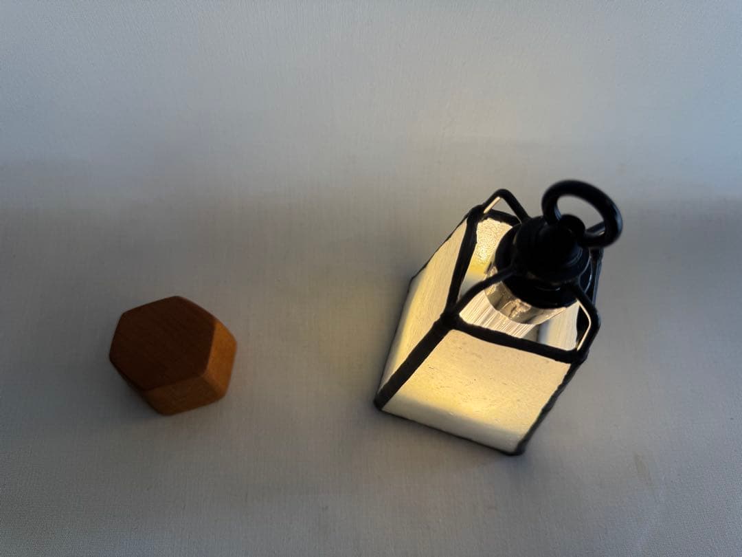 camp lightスクエア和風　キャンプ用　ペンダントにも　器具付　USB