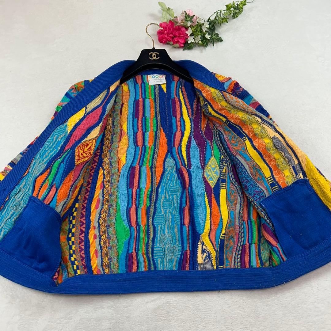 K250 S クージー オーストラリア製 カーディガン マルチカラー メンズ