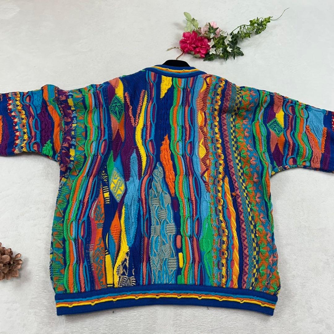 K250 S クージー オーストラリア製 カーディガン マルチカラー メンズ