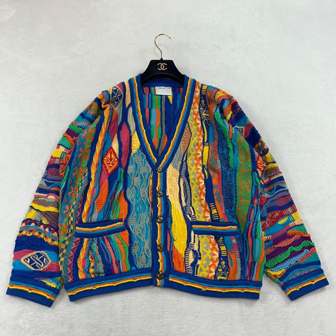 K250 S クージー オーストラリア製 カーディガン マルチカラー メンズ