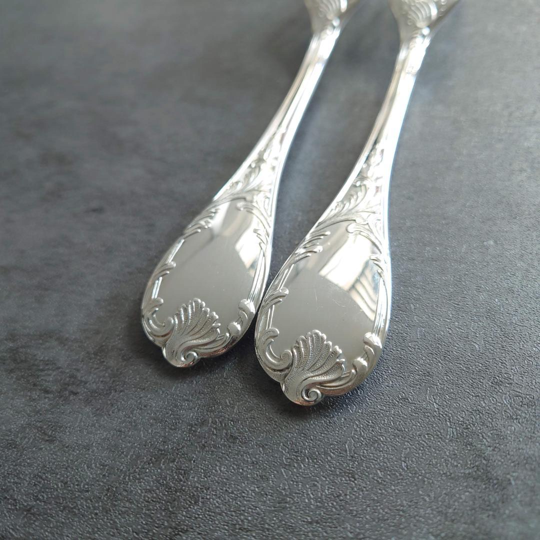 極美品 クリストフル マルリー テーブルフォーク 2点