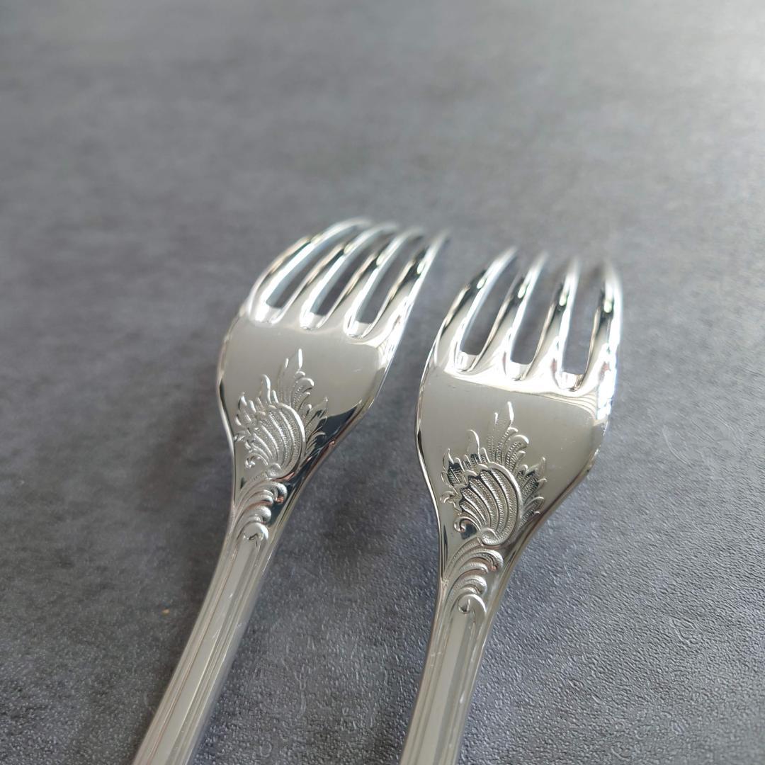 極美品 クリストフル マルリー テーブルフォーク 2点